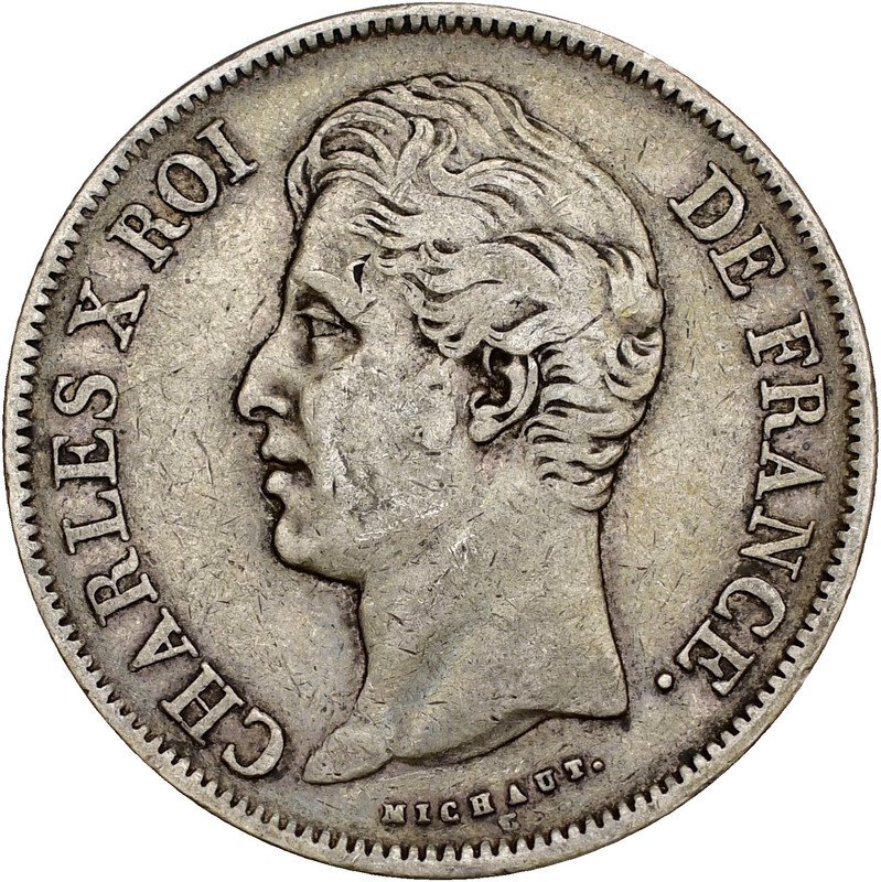 France. Charles X. 5 Francs 1830-A, Paris  (No reserve price) #1.0