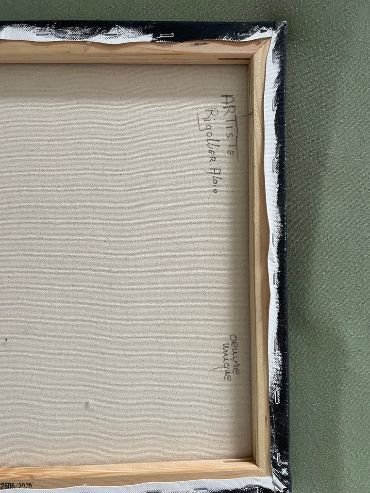 Alain Rigollier (1955) - Composition abstraite #3.2