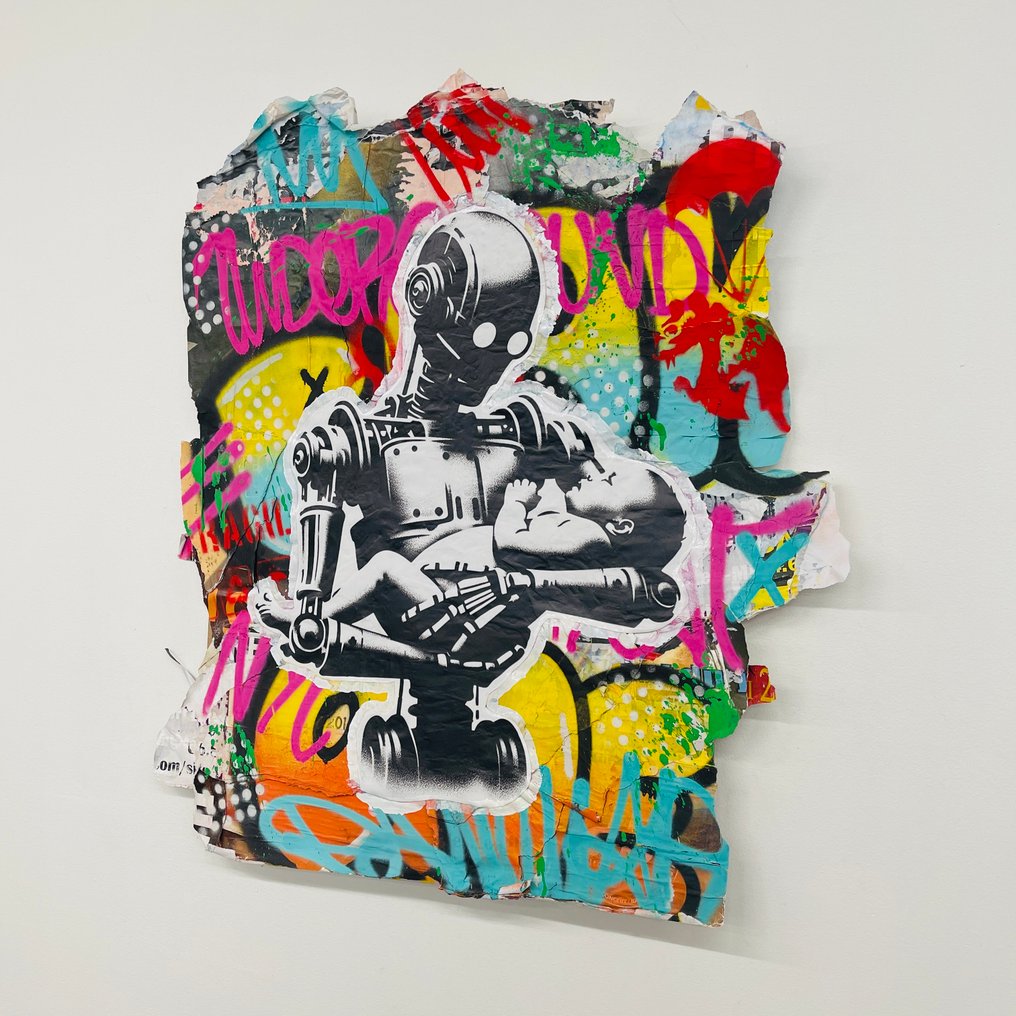 AIIROH (1987) x SINAO (1981) - Carrying Tomorrow  - XXL [100% Handmade] #3.2