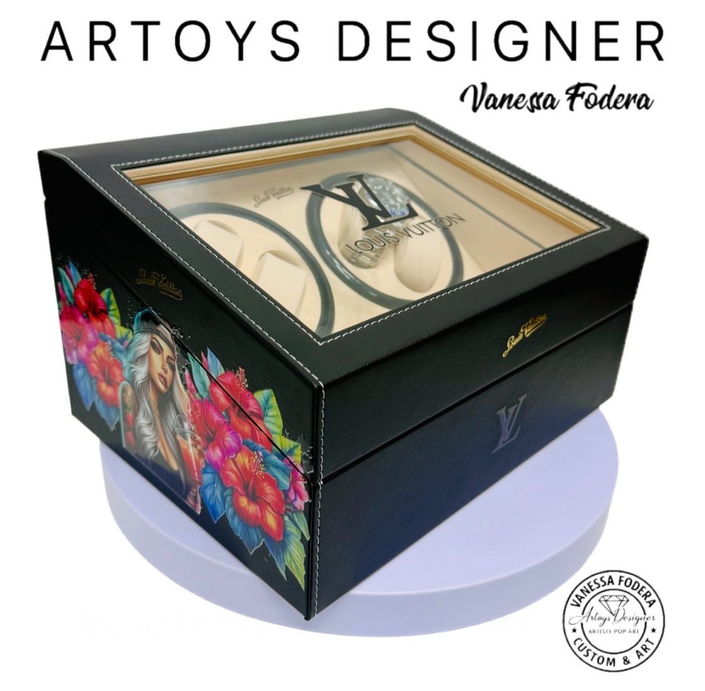 Vanessa Fodera (1981) - Dans quel monde VUITTON ! - Watch winder XXXL #1.0