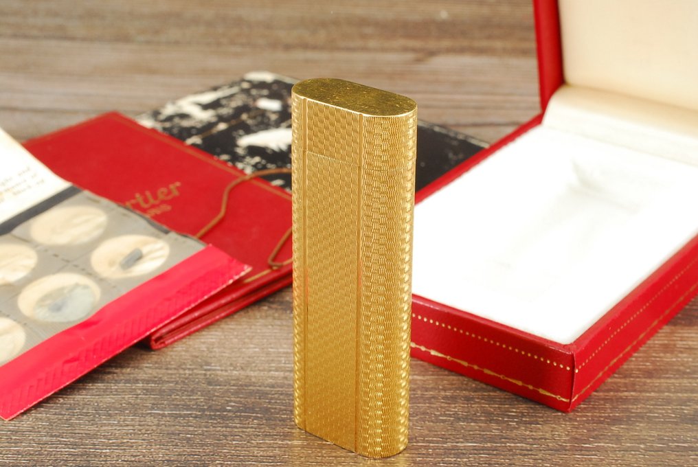 Cartier - Oval Gas Lighter - 口袋打火机 - 金镀（Plaqué Or G） #3.2