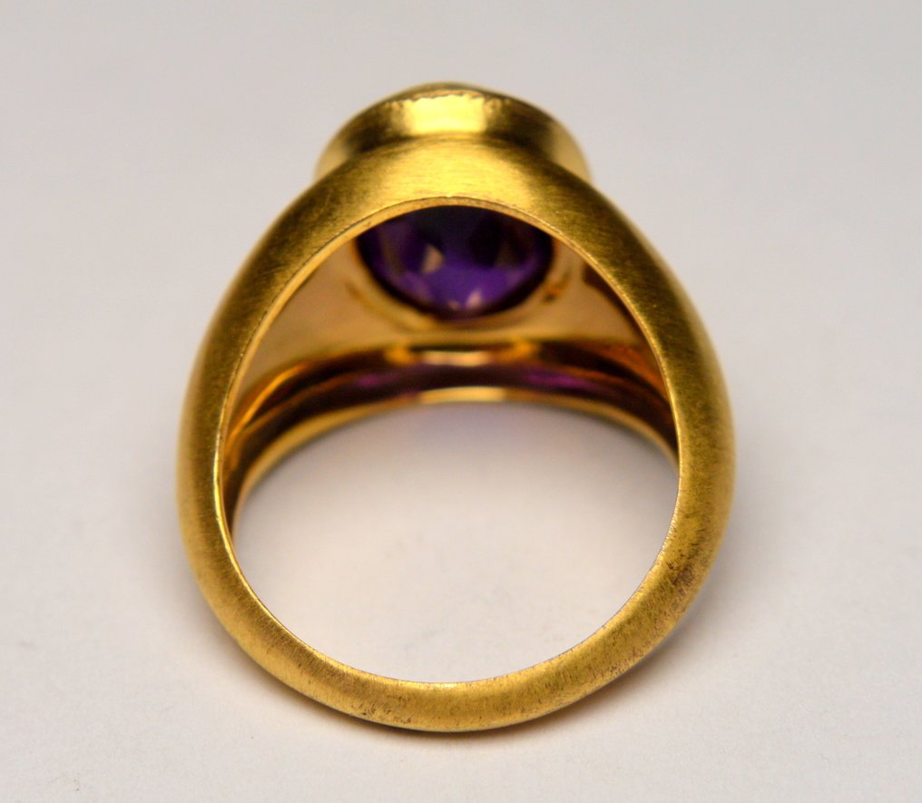 沒有保留價 - 戒指 925纯银 紫水晶 - 8.00 克拉 #4.3