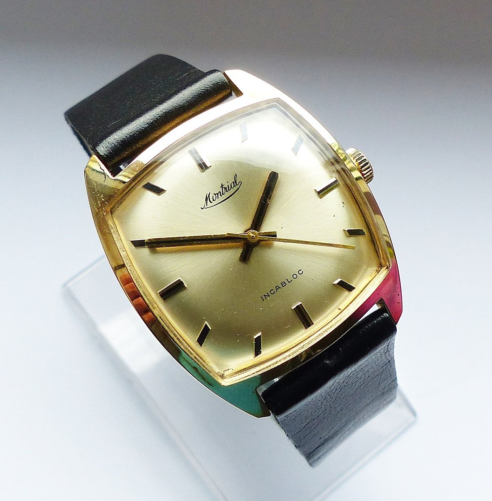 Montrial ( Kurt-Stahl Pforsheim ) - Classic Tonneau 17Jewels - χωρίς τιμή ασφαλείας - 5002 - Άνδρες - 1960-1969  #3.2