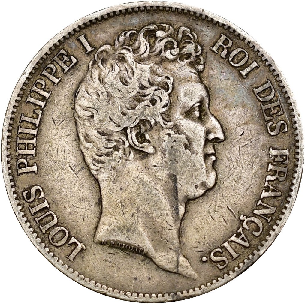 France. Louis Philippe I. 5 Francs 1831-T, Nantes  (No reserve price) #1.0