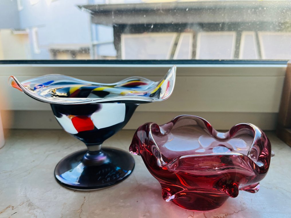  Edény (2) - Üveg - 1990-2000  #1.0