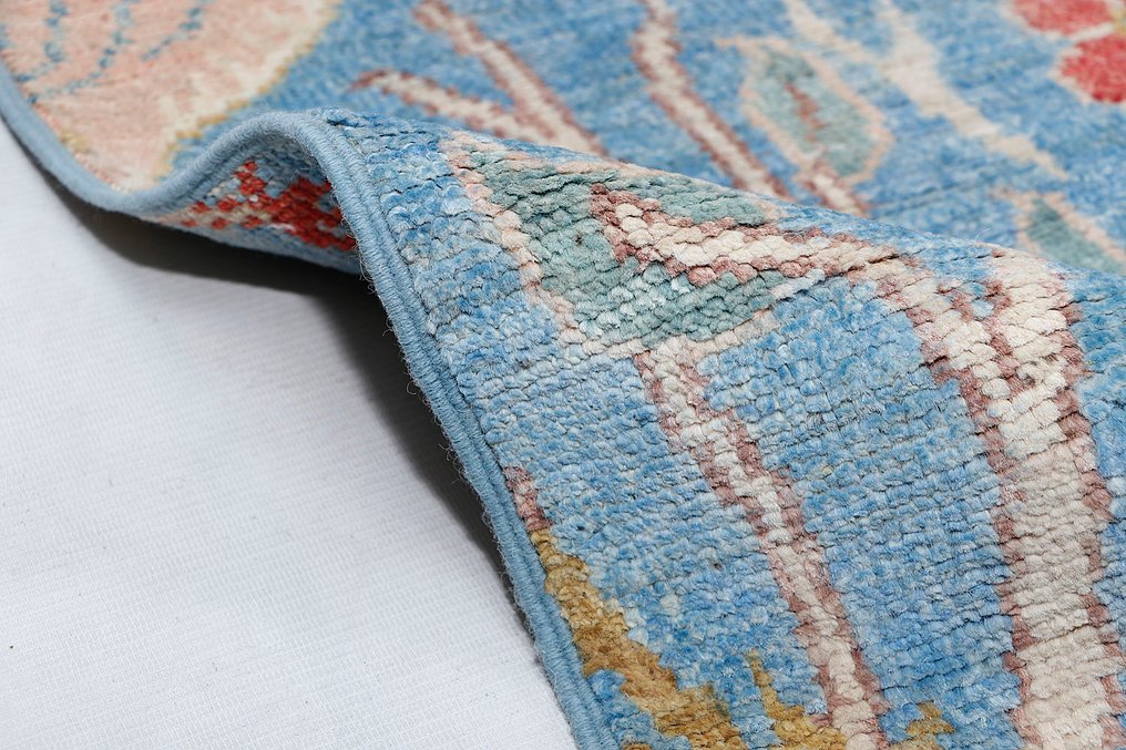 Afghan, Stor unik håndknyttet billedteppe av høy kvalitet med premium ull. - Teppe - 465 cm - 380 cm - Ny håndlaget designertepppe #4.3