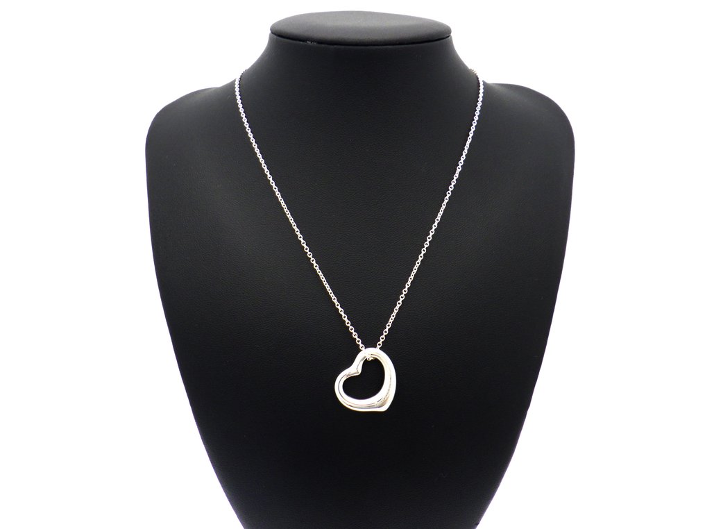Zonder minimumprijs - Tiffany & Co. - Halsketting - Elsa Peretti Open Heart 925 Zilver #3.2