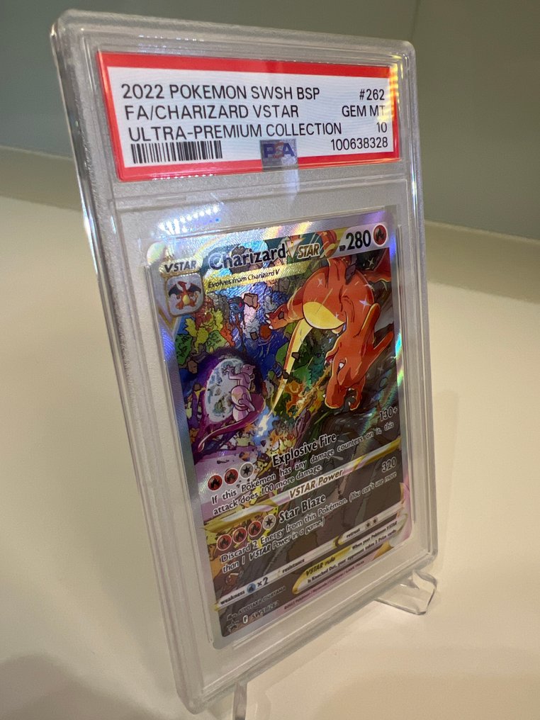 Pokémon - 1 Graded card - Charizard - PSA 10 - Sword & Shield #2.1