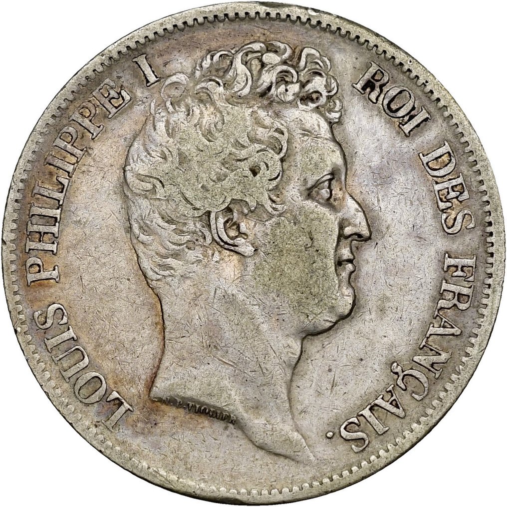 France. Louis Philippe I. 5 Francs 1831-A, Paris  (No reserve price) #1.0