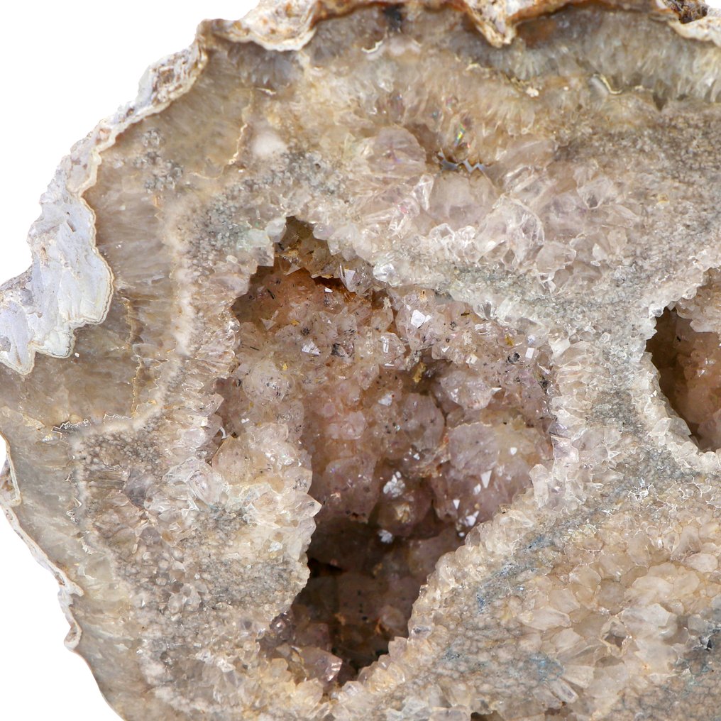 Nessuna riserva - ametista rosa Geode - 17x20x11 cm- 3 kg #3.2