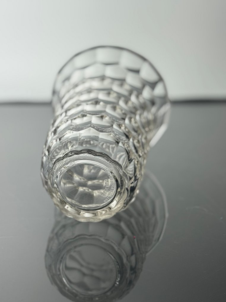 Val Saint Lambert - Charles Graffart & René Delvenne - Vase -  The scaly mouldings  - Crystal - Vase Scales VSL #3.2