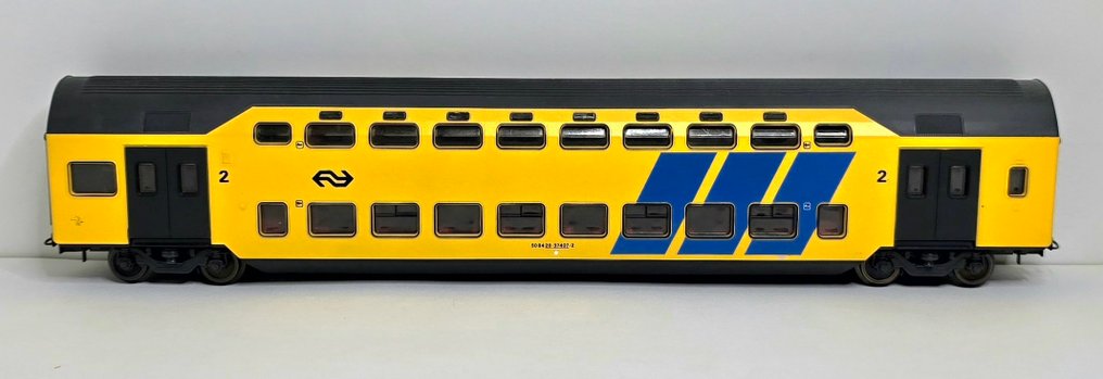 Lima H0 - 309124K - Modeltog passagervogn (1) - Dobbeltvogn anden klasse DDM - NS #1.0