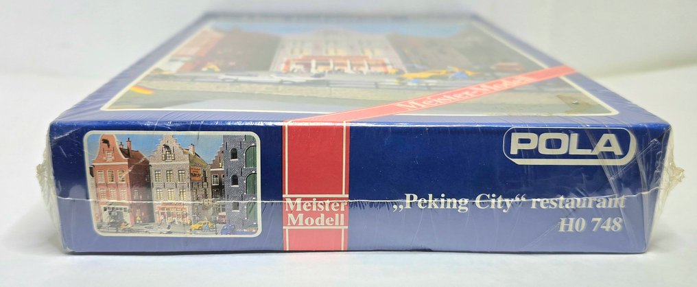 Pola H0 - 748/157/852/553/513/70 - Τοπίο τρένου μοντελισμού (6) - Διάφορα κτίρια και φωτισμός. #4.3