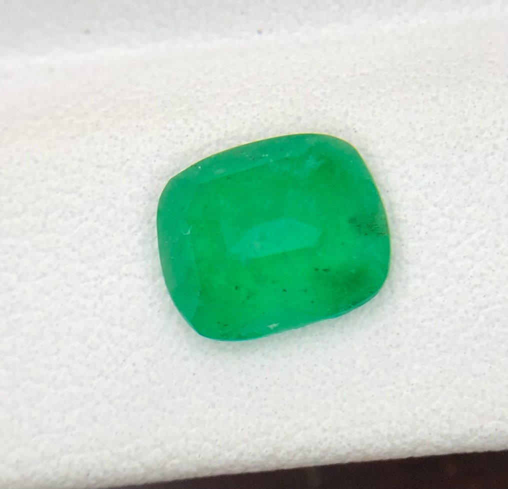没有保留价 绿色 祖母绿  - 1.27 ct - 国际有色宝石协会（ICA GemLab） - 自然甜美的翡翠 #1.0