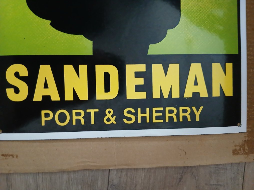 Πλάκα email Port & Sherry Sandeman - 57 x 34 εκ. - Εμαγιέ εικόνα - Σμάλτο #4.3
