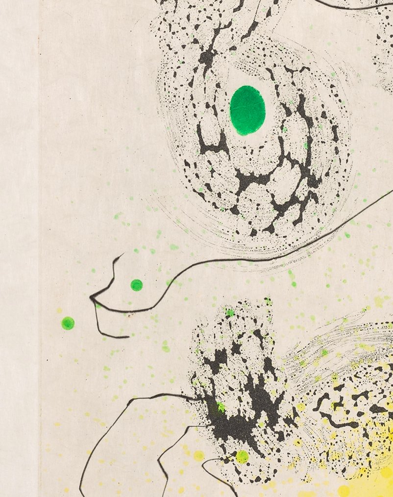 Joan Miro (1893-1983) - Passacaille - 1968 Signed etching #4.3