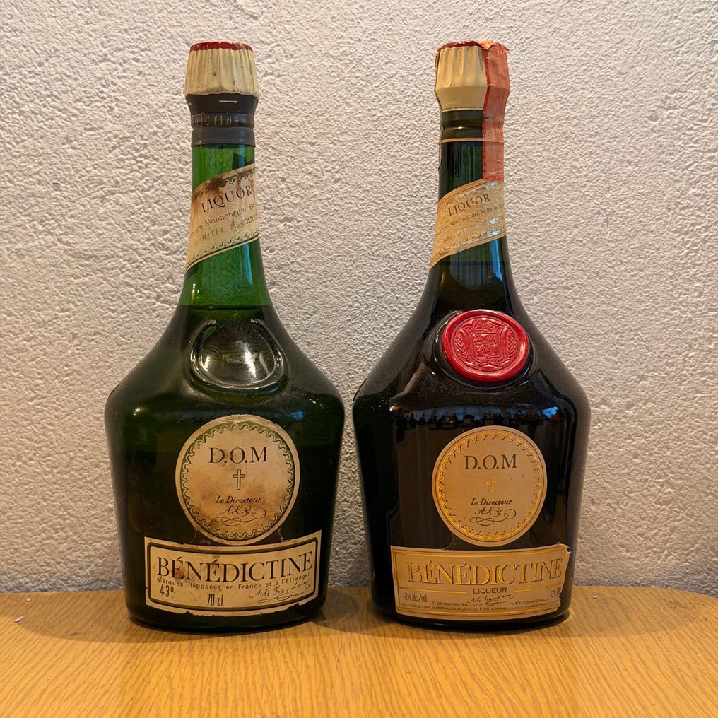 D.O.M. Bénédictine  - b. 1980年代, 1990年代 - 70厘升 - 2 瓶 #1.0