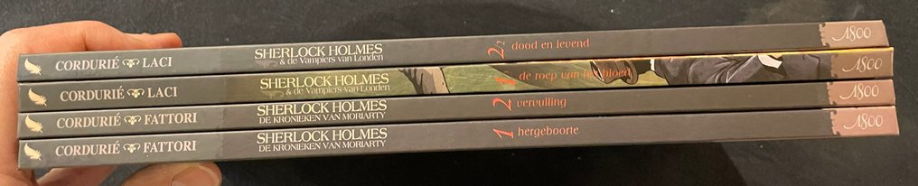 Sherlock Holmes - vier tweeluiken uit de Collectie 1800 - 8 Album - 2010/2019 #2.1