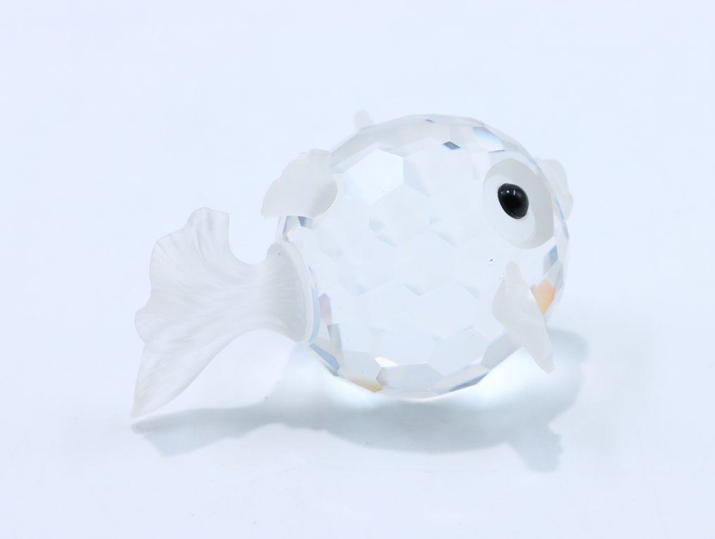 Statuetta - Swarovski Crystal - Fugu Vis (Boxed + certificate) - Cristallo #2.1