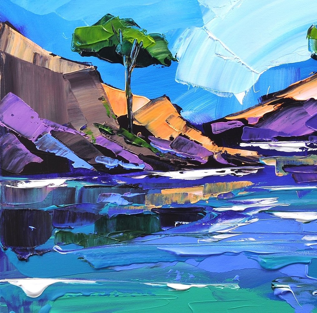 Olivier Pfleger - Mandrafina " La crique du Bouvet " Hyères " #1.0