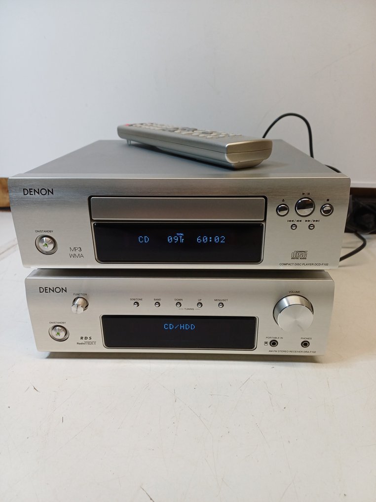 Denon - DCD-F102（CD播放器）/ DRA-F102（AM-FM立体声接收机） 高保真音响套装 - 多种型号 #1.0