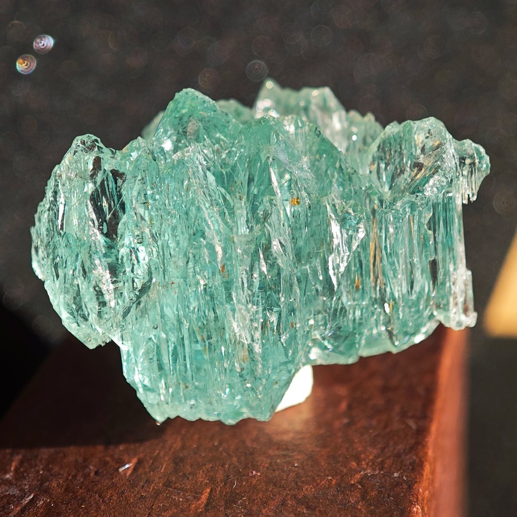 58,65 ct XL! AA+++ gejæstret stærk blå Aquamarine krystal- 11.73 g #1.0