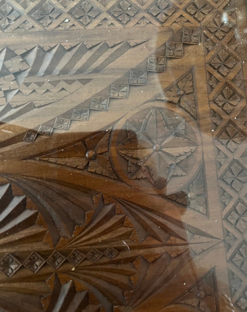 Δίσκος - Ξύλο, Γυαλί, Μέταλλο - χειροποίητο ξύλο #3.2