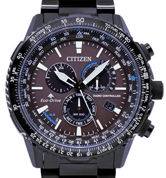 Citizen - Collezione Promaster PILOT - Radiocontrollato 5 Canali - Black Edition - Men - 2025 #4.3
