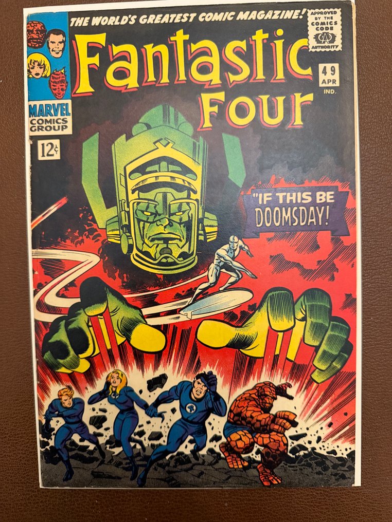 Fantastic Four (Vol. 1) #49 - If This Be Doomsday! - 1st full appearance of Galactus, 1st cover and 2nd appearance of the Silver - 1 Comic - First edition - 1966 #1.0