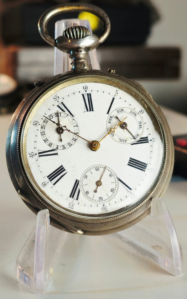 Quantème - triple calendar - 5516 - 1850-1900 #1.0