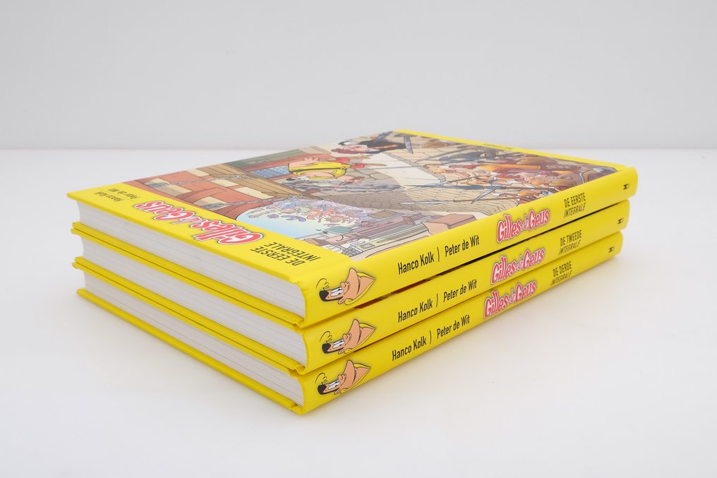 Gilles de geus 1 t/m 3 - Complete reeks HC Integraal - 3 Album - Ensipainos - 2020/2021 #4.3