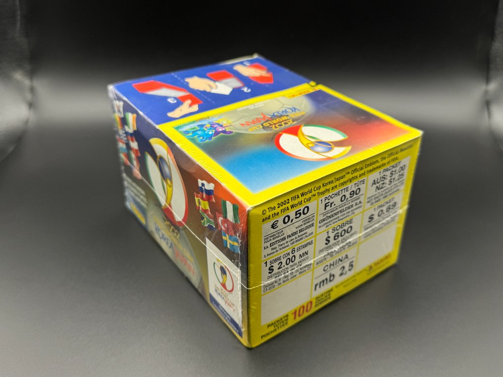 2002 帕尼尼 World Cup Korea (100 pack) - "MyPaniniWorld Collection" - 1 Sealed box - 全新（M） #2.1