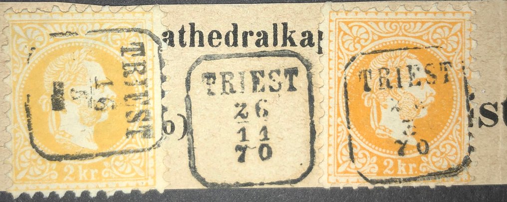 Αυστρία 1850/1867 - Αυστρία 1850/1867, υπερβολική χρήση μετοχών, υψηλός κατάλογος. #3.2