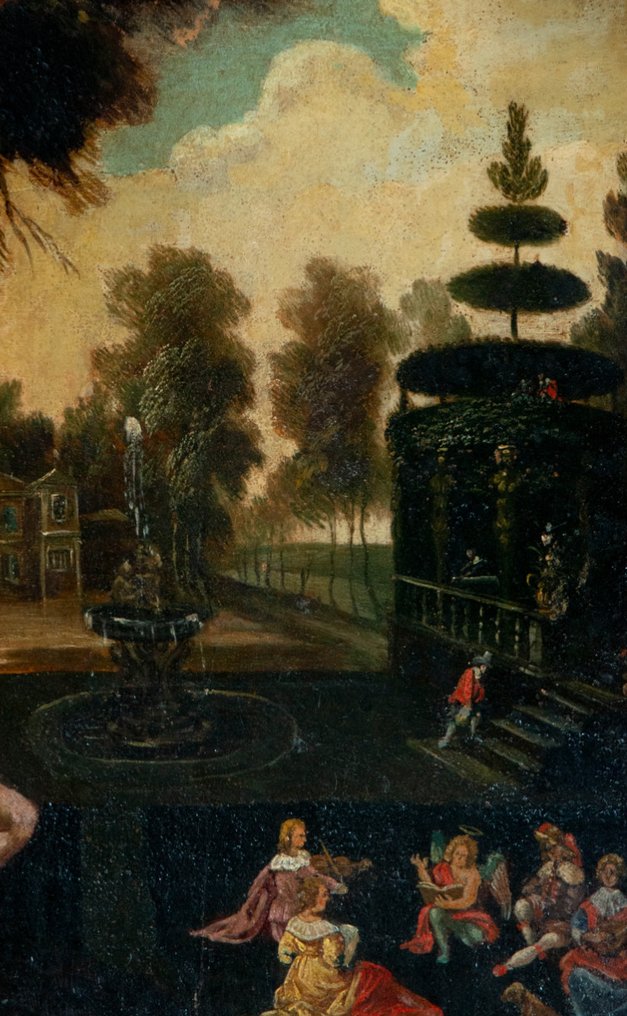 Spanish school (XVIII) - Alegoría de amor #1.0