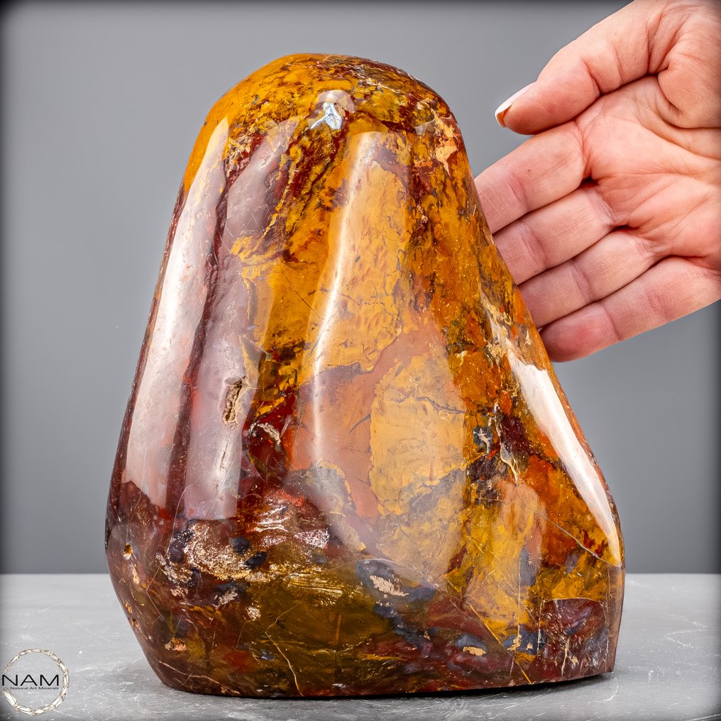 Natural Red Jaspis and Agate Freeform- 3162.67 g #3.2