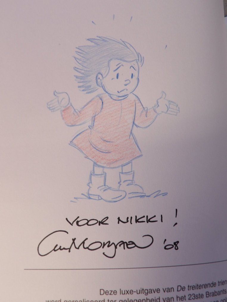 Suske en Wiske - De Treiterende Trien - luxe uitgave + fantekening - 1 x 豪华版 - 第一版 - 2008 #1.0