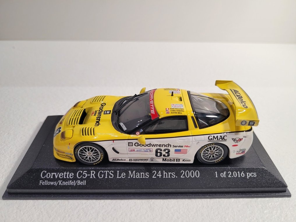 Action 1:43 - Modellauto - Panoz GTR-1 Le Mans 1997 / Corvette C5-R GTS #63 Le Mans 2000 - Ref: AC4 978954 / Action AC4001463 #4.3