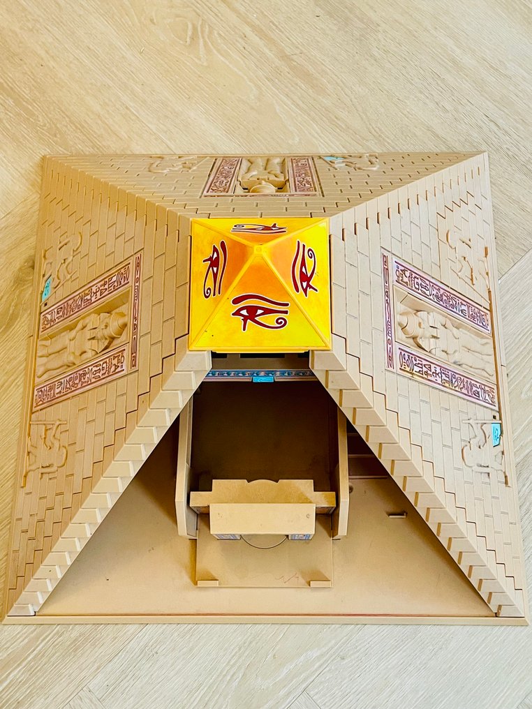 魔比玩具 - 老式 - 摩比 Egyptische piramide & Sfinx - 1990-2000 - 德国 #1.0