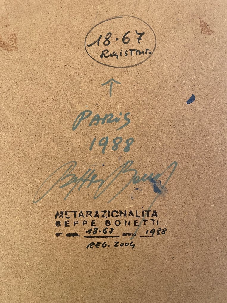 Beppe Bonetti (1951) - Metarazionalità #4.3