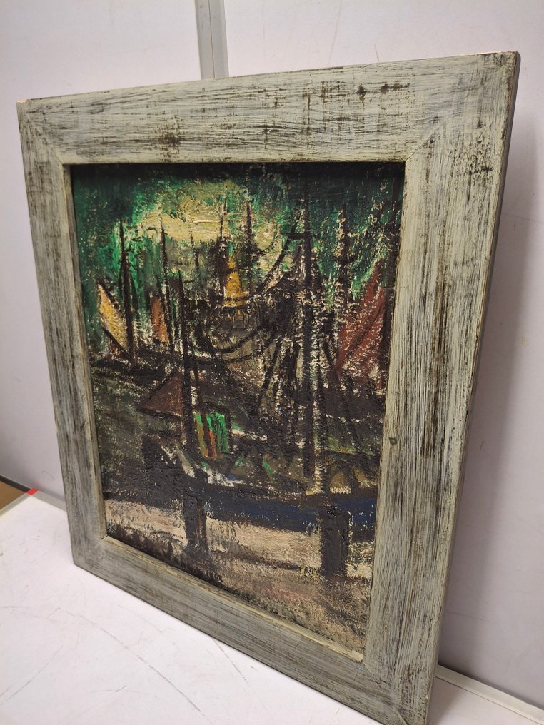 Hubert de Vries (1899-1979) - Haven van antwerpen #4.3