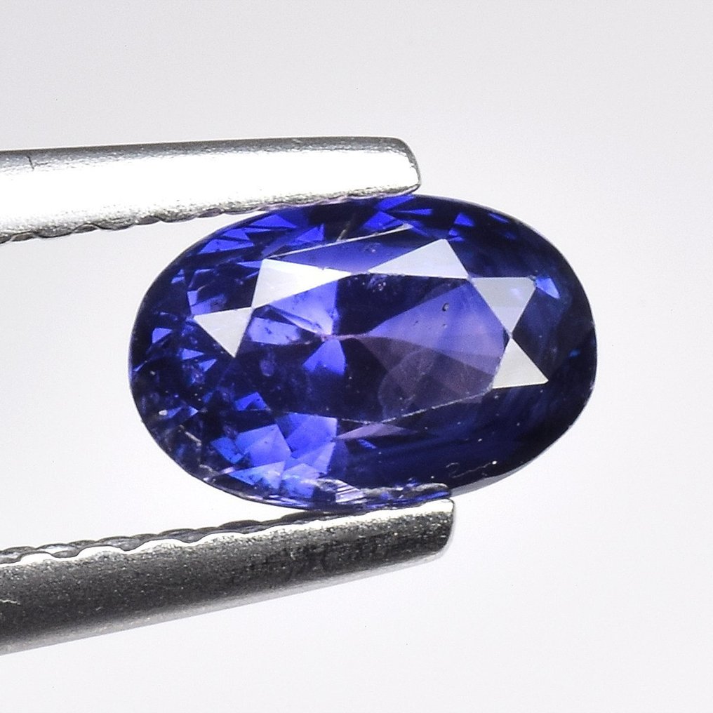 1 pcs  紫罗兰色, 蓝色, 紫色 蓝宝石  - 1.00 ct - 安特卫普宝石检测实验室（ALGT） #1.0