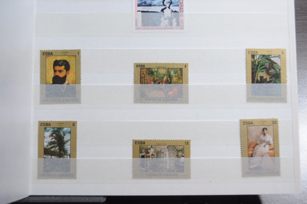 Thematic - Party with various themes, blocks, series, countries, and more in stock books (205 photos). #1.0