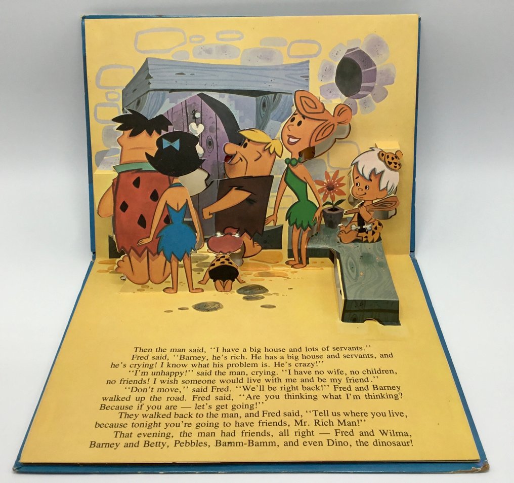 Hanna-Barbera - The Flintstones - Pop-Up Boek - 1974 #2.1