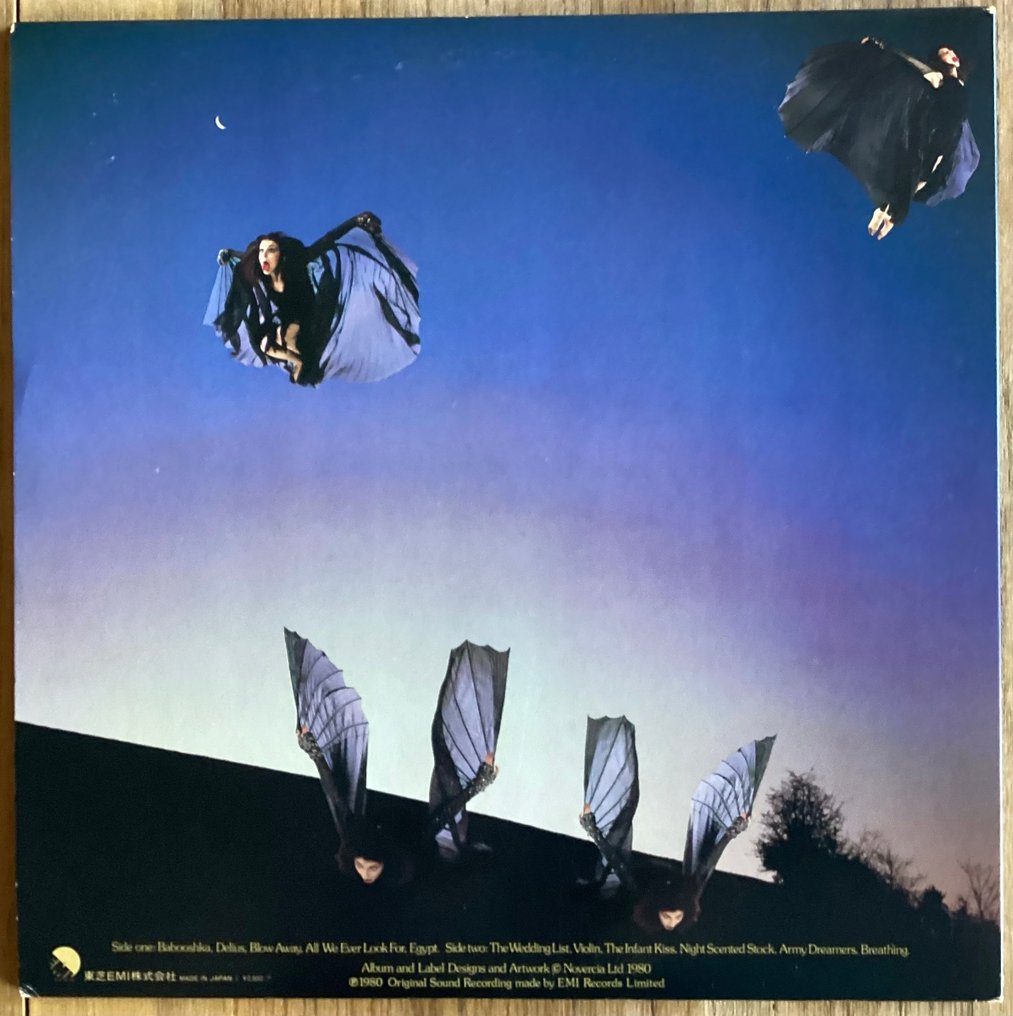 Kate Bush - Never For Ever - 单张黑胶唱片 - 日本媒体 - 1980 #2.1