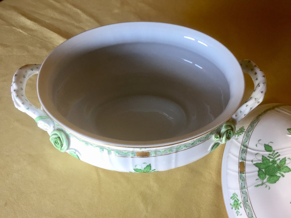 Herend - Levesestál - Apponyi - Porcelán - Kínai csokor #3.2