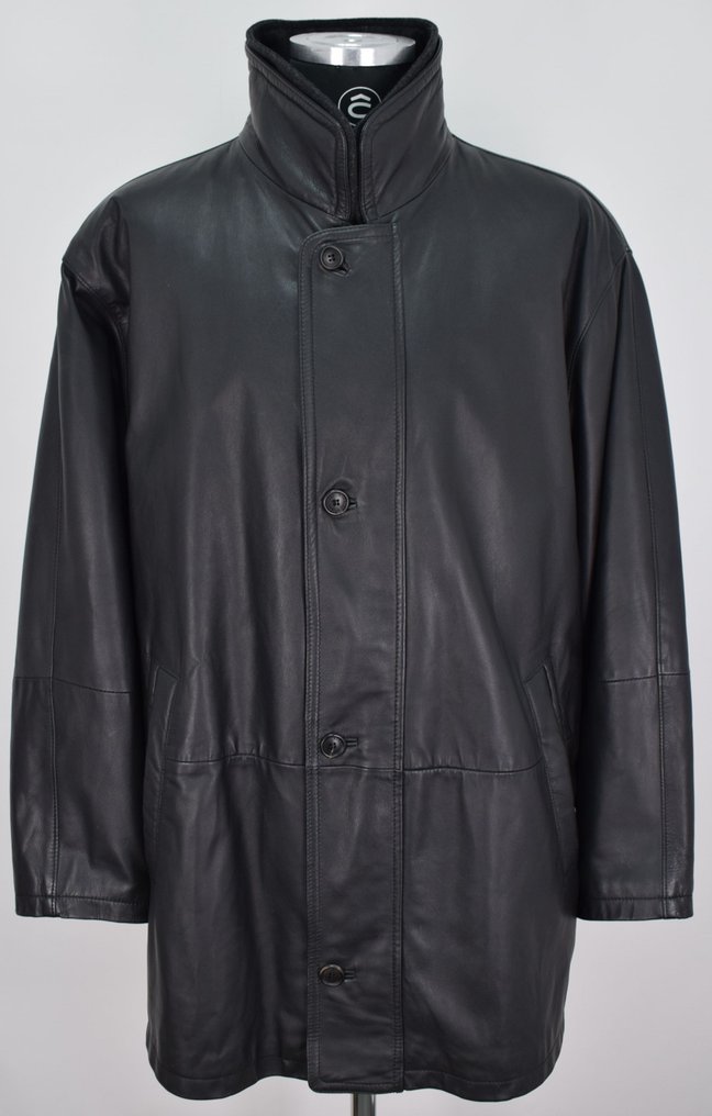 Burberry London Supersoft Lambskin With Winter Woolen Removable Lining - Giacca di pelle #1.0