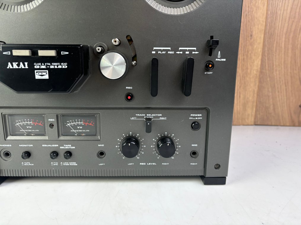 Akai - GX-215D - 玻璃与铁氧体头 - 4轨 盤式磁帶音頻 #3.2