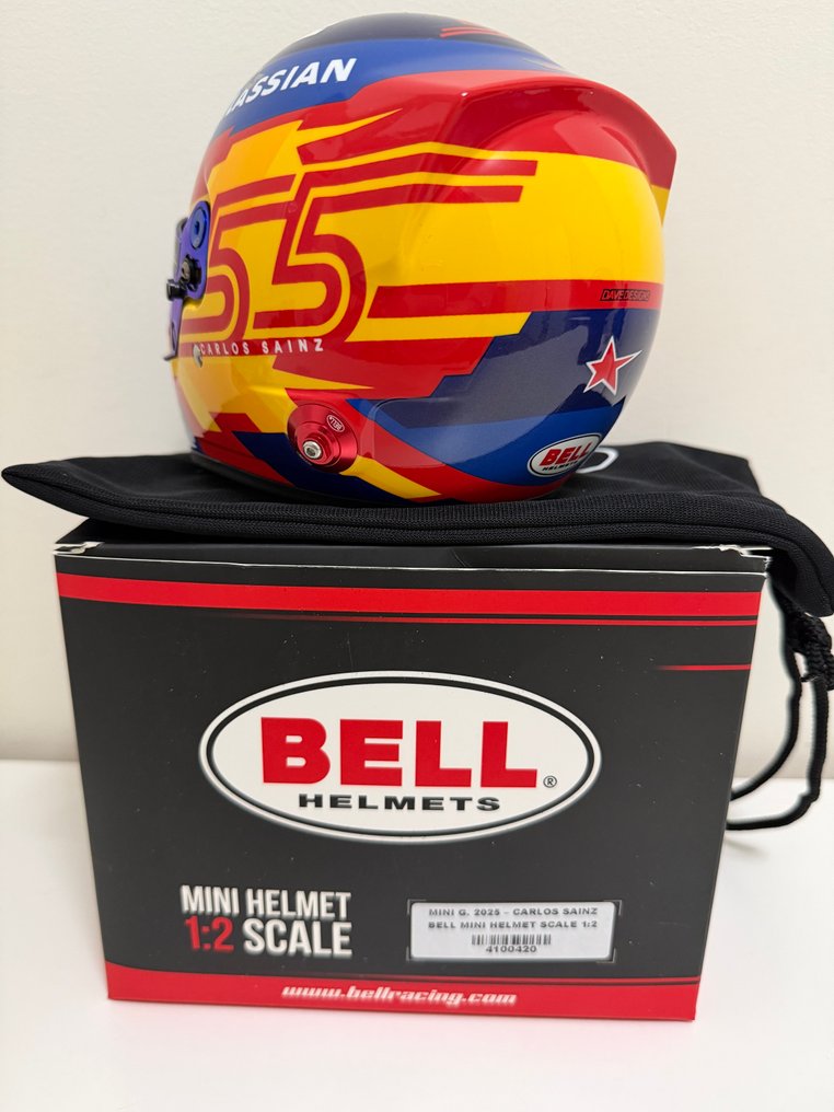 Williams - Carlos Sainz - 2025 - Maßstab 1/2 Helm  #4.3