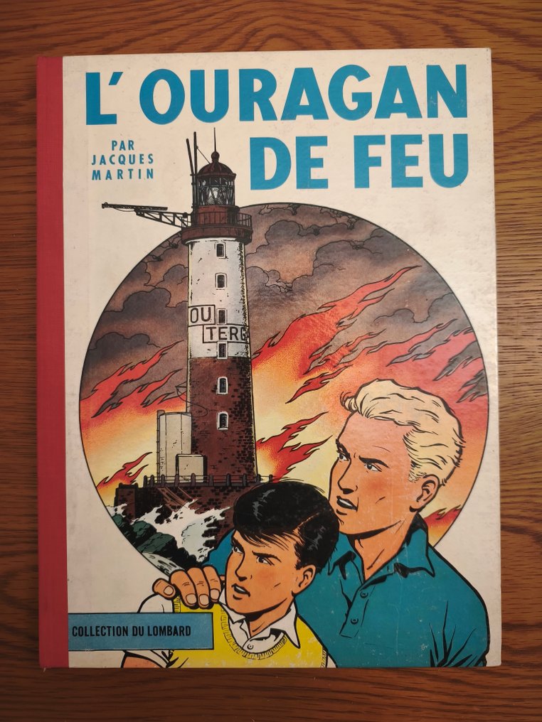 Lefranc T2 - L'Ouragan de feu - C - 1 Album - Eerste druk - 1961 #1.0
