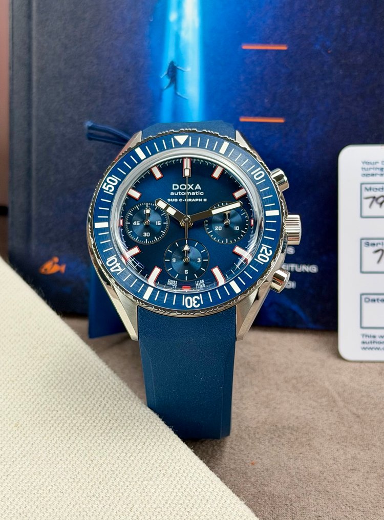 Doxa - SUB 200 C-GRAPH II Automatic Chronograph - 797.10.201.32 - Mężczyzna - 2020+ #3.2